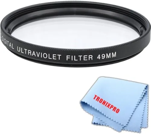 Vista 7 de Tronixpro Filtro digital de protección UV ultravioleta de alta resolución serie Pro de 1.594 in + paño de microfibra Tronixpro