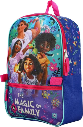 Vista 4 de Encanto The Magic Family - Mochila para almuerzo juvenil, Multicolor, osfa