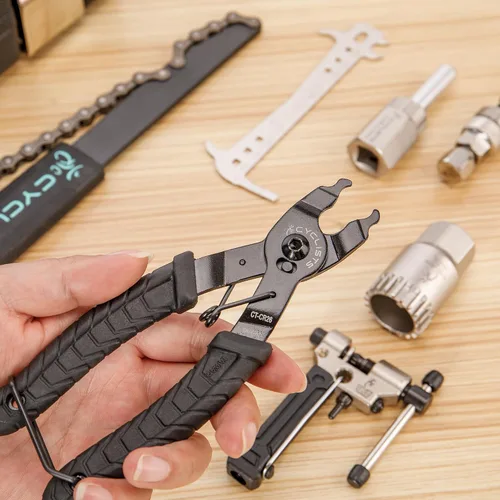 Vista 6 de Kit de herramientas de bicicleta de 7 piezas - Kit de reparación de mantenimiento de herramientas de bicicleta - Kit de herramientas de reparación