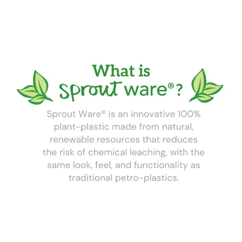 Vista 2 de Green Sprouts Green Sprouts Ware - Aspirador nasal hecho de plantas + silicona, color verde
