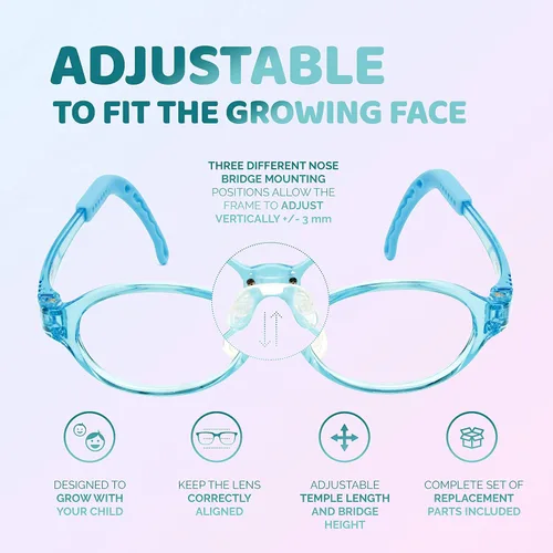 Vista 3 de Tempo Gafas ajustables para niños - Gafas graduadas para niños - 2001