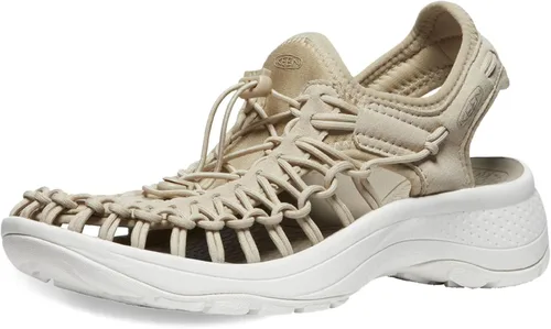 Vista 2 de KEEN Uneek Astoria - Sandalias de agua transpirables con tacón elevado y dos cordones para mujer