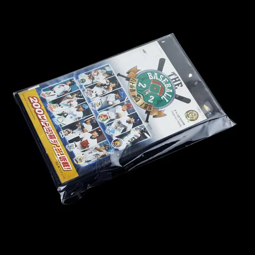 Vista 3 de ASTONEY 100 PCS Resealable Sleeve OPP Plastic Bags for Sony PS2 Game Case, Game Case Protective Sleeve