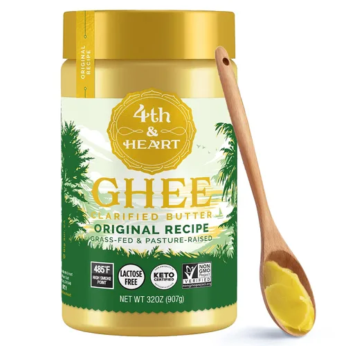Vista 11 de 4th & Heart Ghee original alimentado con pasto, mantequilla clarificada, 9