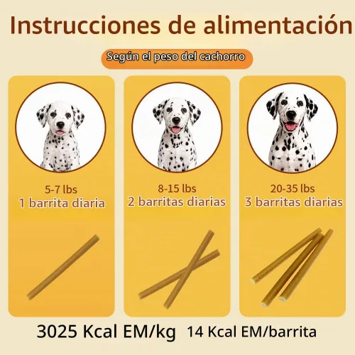 Vista 5 de N-Bone Palitos de dentición para cachorros, sabor a calabaza, palitos naturales para masticar y golosinas para la dentición, certificado SQF