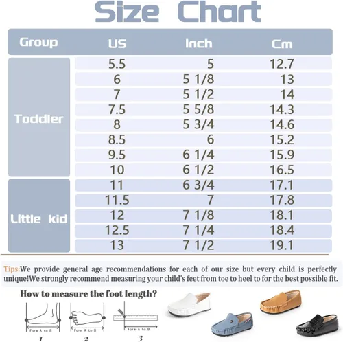 Vista 6 de Mocasines de cuero sin cordones para niños y niñas, con textura, planos, vestido de barco, mocasín, escuela, zapatos para caminar diariamente