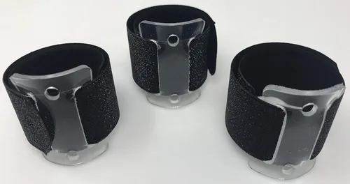 Vista 2 de Floral Supply Online - Pulsera brillante Slaplet. Pulseras florales de ramillete a presión para bodas, bailes, bailes o eventos., Plástico, No es