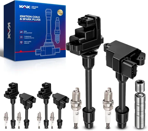 Vista 80 de Bobina de encendido KAX UF434 1 paquete Compatible con Impala, Equinox, G6, Malibu, Silverado 1500, Uplander, Torrent, Lucerne, Express 1500, Sierra