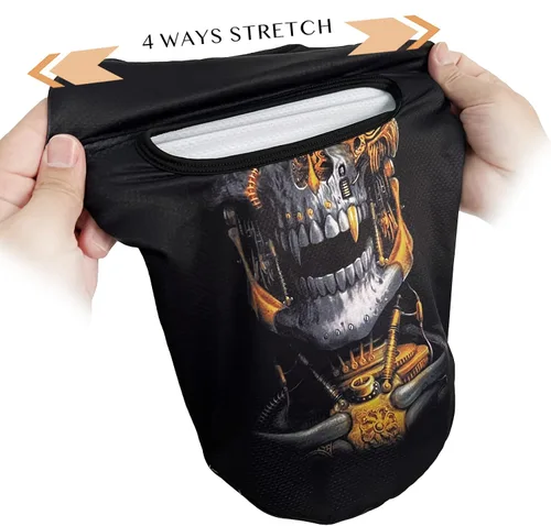 Vista 4 de Obacle Balaclava Face Mask Men Women Lightweight for Ski Hunting Cycling Fishing