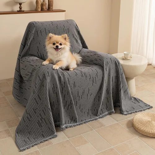 Vista 31 de MYSKY HOME Fundas para sillón, funda para silla reclinable, color beige, fundas de sofá para sofá modular en forma de L, fundas de sofá de gran