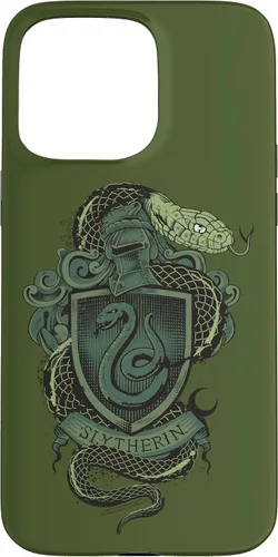 Vista 28 de Funda con escudo de serpiente Slytherin para iPhone 16 Harry Potter