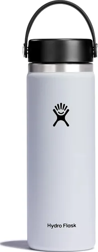 Vista 76 de Hydro Flask Botella de agua – Acero inoxidable aislado – Tapa flexible de boca ancha, antiderrames, a prueba de fugas y recargable en agave de 20
