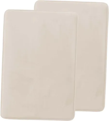 Vista 92 de Clara Clark Alfombra de Baño 24" x 17" - Alfombras de Baño, Tapete de Baño de Espuma Viscoelástica, Afelpado, Acogedor, Ultra Suave, Antideslizante