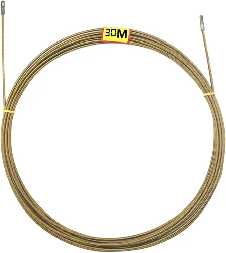 Vista 9 de Enhebrador de alambre de resorte eléctrico de 16 pies, cinta de pescado, herramienta extractor de cable de sujeción de cable, herramienta mejorada