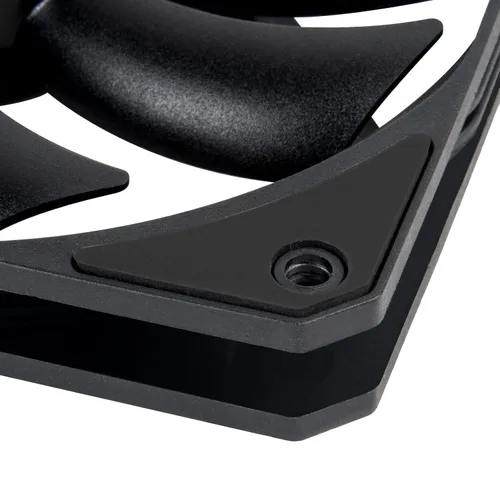 Vista 6 de Silverstone Technology Air Slimmer 120 Enhanced Performance 120mm Slim Fan with Full-Range PWM, (SST-AS120B),Black Negro