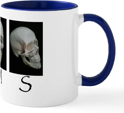 Vista 9 de CafePress OMS - Taza quirúrgica con diseño de calavera de 11 oz (11.0 fl oz)