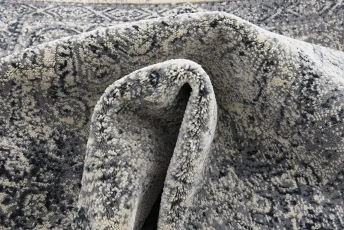 Vista 18 de Unique Loom Chateau Collection - Alfombra de área Wilson (2' 2" x 6' 9", alfombra de pasillo, azul oscuro/gris)