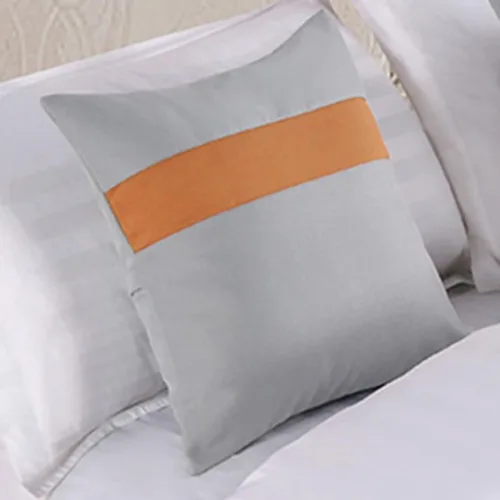 Vista 37 de Cojines con fundas de almohada a juego y núcleo de almohada de 17.7 x 17.7 in, paquete de 1, para decoración de cama, sala de estar, sofá Beige