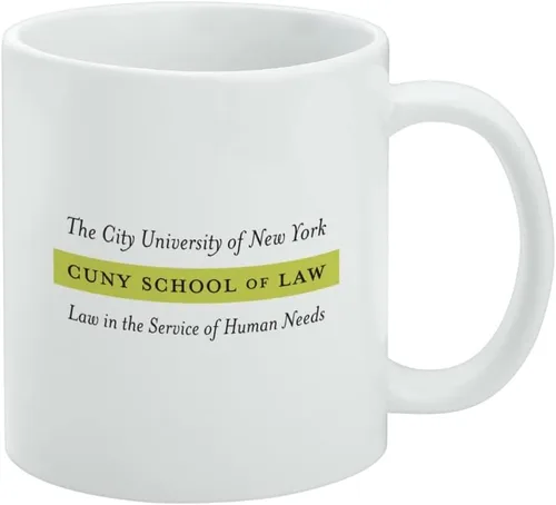 Vista 288 de Taza de cerámica con el logotipo principal de la Universidad Rider, taza de regalo novedosa para café, té y bebidas calientes, 11oz, blanca