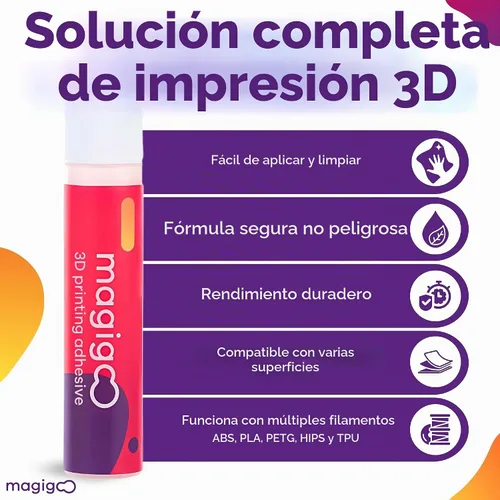 Vista 2 de Magigoo - Pegamento adhesivo para cama de impresora 3D todo en uno