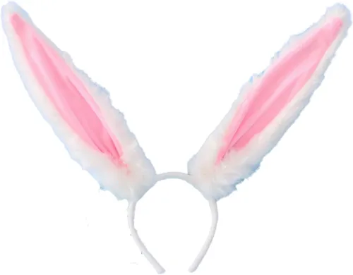 Vista 12 de Faylay Cosplay Girl - Diadema de peluche con orejas de conejo, accesorio para la cabeza 1-BJH
