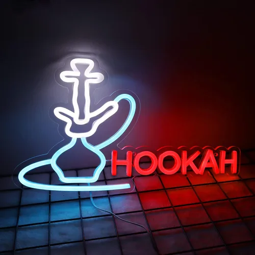 Vista 13 de Smoke Shop - Letrero de neón para publicidad de tienda de negocios, luz de cueva de hombre, decoración de bar o garaje, luz de vibraciones para pub