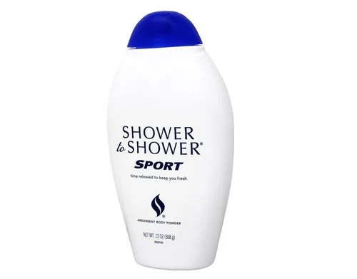 Vista 4 de Shower to Shower Polvo corporal absorbente, Sport, botellas de 13 onzas (paquete de 2)