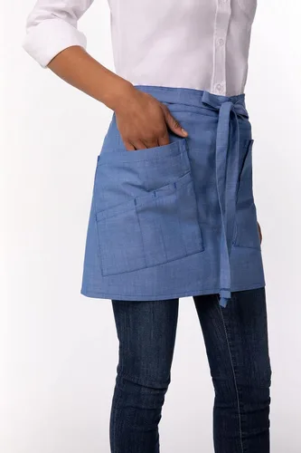 Vista 5 de Chef Works mens Medford Half Bistro Apron