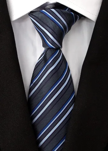 Vista 4 de Adulove Corbata clásica de seda para hombre, corbatas de cuello jacquard tejidas, 6