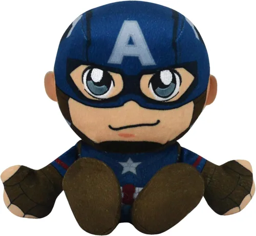 Vista 12 de Bleacher Creatures Marvel Hombre Hormiga de 20 cm Kuricha sentado de peluche - Juguete suave inspirado en Chibi