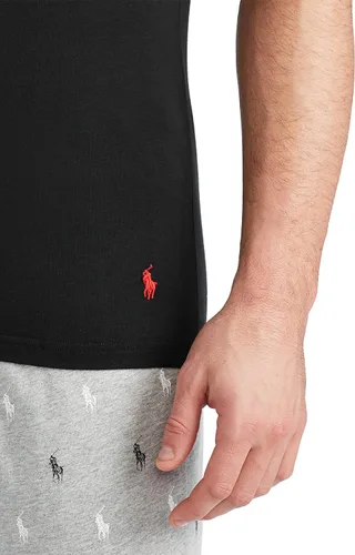 Vista 4 de POLO RALPH LAUREN 4D-Flex Lux - Camiseta interior de manga corta de mezcla de algodón (3 unidades)