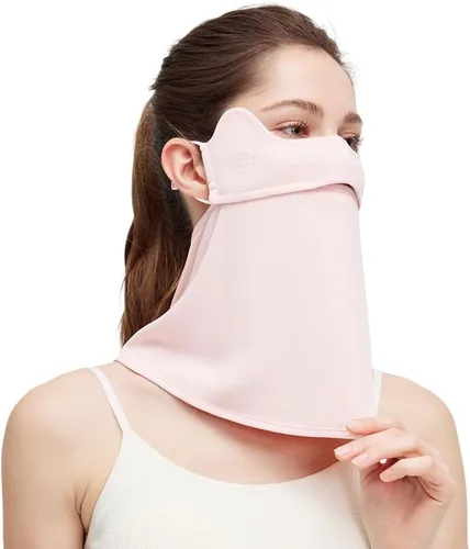 Vista 12 de Sun UV Face Mask UPF50+ Neck Gaiter Scarf Breathable Cooling Face Cover for Outdoor Activities