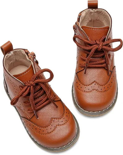 Vista 6 de DADAWEN - Botas de nieve impermeables para niños y niñas, botas térmicas para el invierno