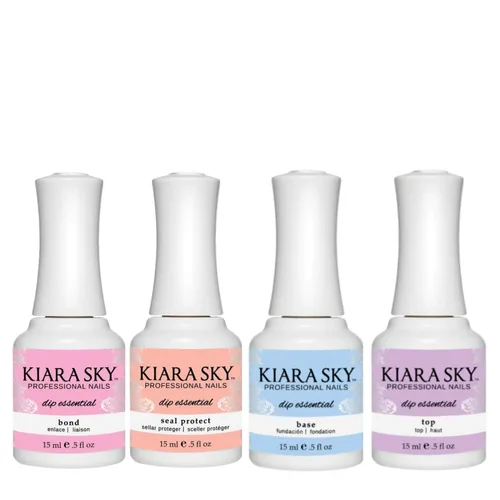 Vista 14 de KIARA SKY Liquid Essentials Dip Manicure 0.5 fl oz Capa base Paso #2