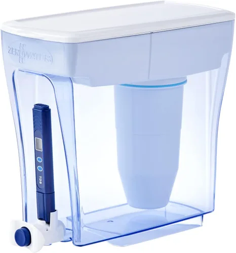 Vista 11 de ZeroWater Jarra de filtro de agua de 5 etapas lista para verter de 10 tazas 0 TDS para un mejor sabor al agua del grifo, certificado IAPMO