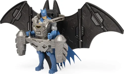 Vista 3 de BATMAN Mega Gear Deluxe - Figura de acción de 4 pulgadas con armadura transformadora