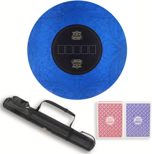 Vista 12 de GUTSHOT Alfombrilla de Póquer Plegable de Calidad de Casino Paño de Mesa de Póquer Resistente al Agua, Multi-Spandex Suave Juego Impermeable