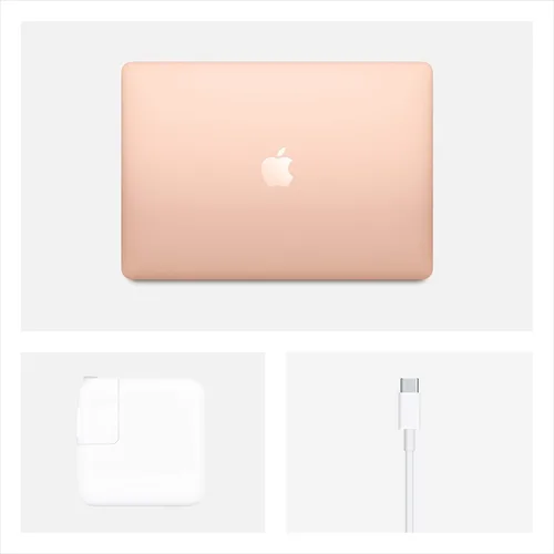 Vista 6 de Apple MacBook Air (pantalla Retina de 13 pulgadas, Intel Core i5 de doble núcleo de 1.6 GHz, 128 GB) - Oro (renovado)