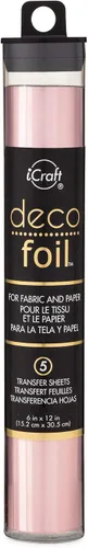 Vista 5 de iCraft Hojas de transferencia de papel de aluminio Deco 6 "X12" 5/Pkg-Bronce