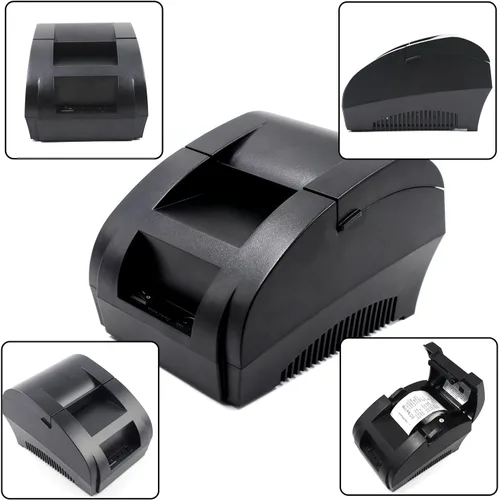 Vista 2 de symcode Impresora térmica de recibos USB de 2.283 in, impresión de alta velocidad de 3.543 in/seg, compatible con ESC/POS Print Commands Set