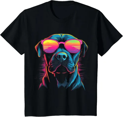 Vista 35 de Pit Bull Mom Dog Lover Colorido Artistic Pitbull Owner - Camiseta para mujer, Negro