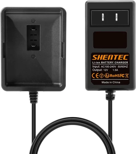 Vista 8 de Shentec Paquete de 2 baterías de 3.0Ah 12V compatibles con RYOBI CB120L CB121L BPL-1220 130503001 130503005, batería de litio de 12 V