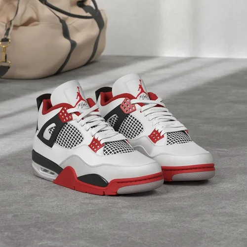 Vista 2 de Air Jordan 4 Retro 308497 106 Tenis deportivos