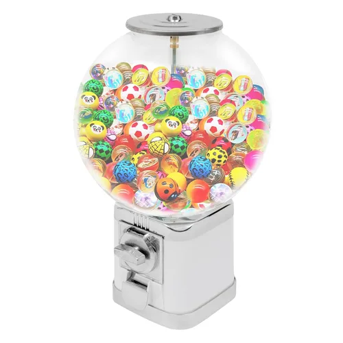 Vista 11 de Máquina expendedora, máquina de chicles y caramelos de gran capacidad para monedas de 1 dólar, máquinas expendedoras de juguetes con cápsulas