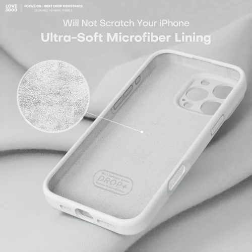 Vista 167 de LOVE 3000 Diseñada para Funda iPhone Air, Silicona Premium [Compatible con Magsafe][Forro de Microfibra Suave Anti-Rayones] Funda Protectora