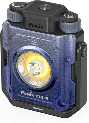 Vista 3 de Fenix CL27R Linterna de camping, 1600 lúmenes, recargable por USB-C, resistente al agua, portátil con LEDs blancos y rojos y organizador Lumentac