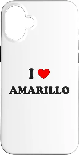 Vista 23 de I Heart Amarillo I Love Amarillo City Case for iPhone 16