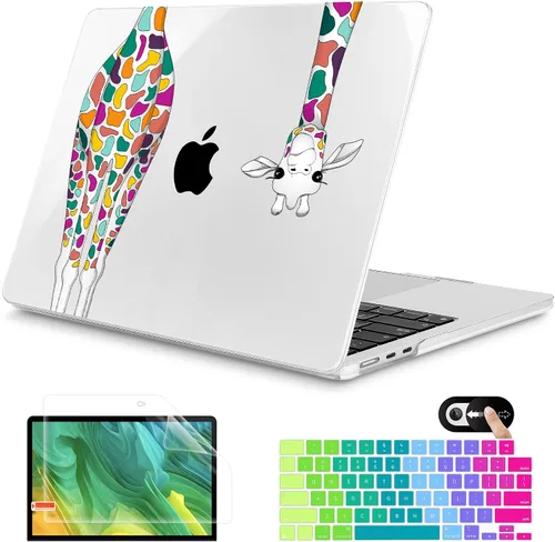 Vista 14 de Mektron Funda para MacBook Air 2025 M4 de 13.6 pulgadas A3240 Compatible con 2023 A2681 M2 2024 A3113 M3 Chip con Liquid Retina Display Touch ID