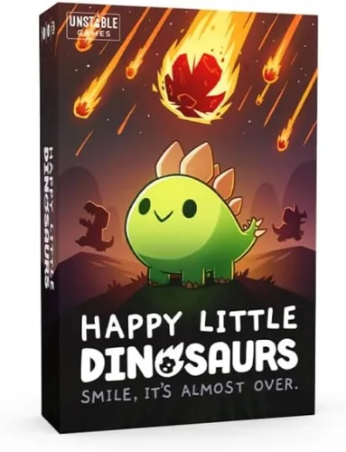 Vista 5 de Unstable Games - Happy Little Dinosaurs: Paquete de expansión para 5-6 jugadores - Lindo juego de cartas para niños, adolescentes y adultos - ¡Evita
