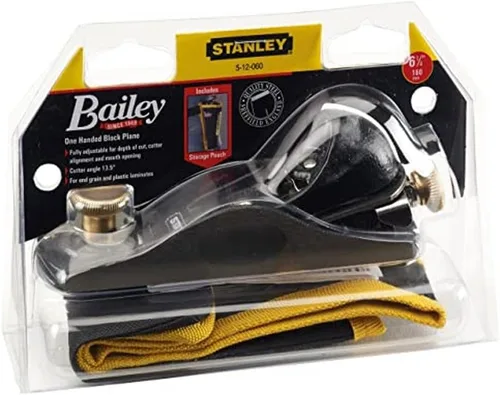 Vista 4 de Stanley 512060 60.1/4 Block Plane C/w Pouch